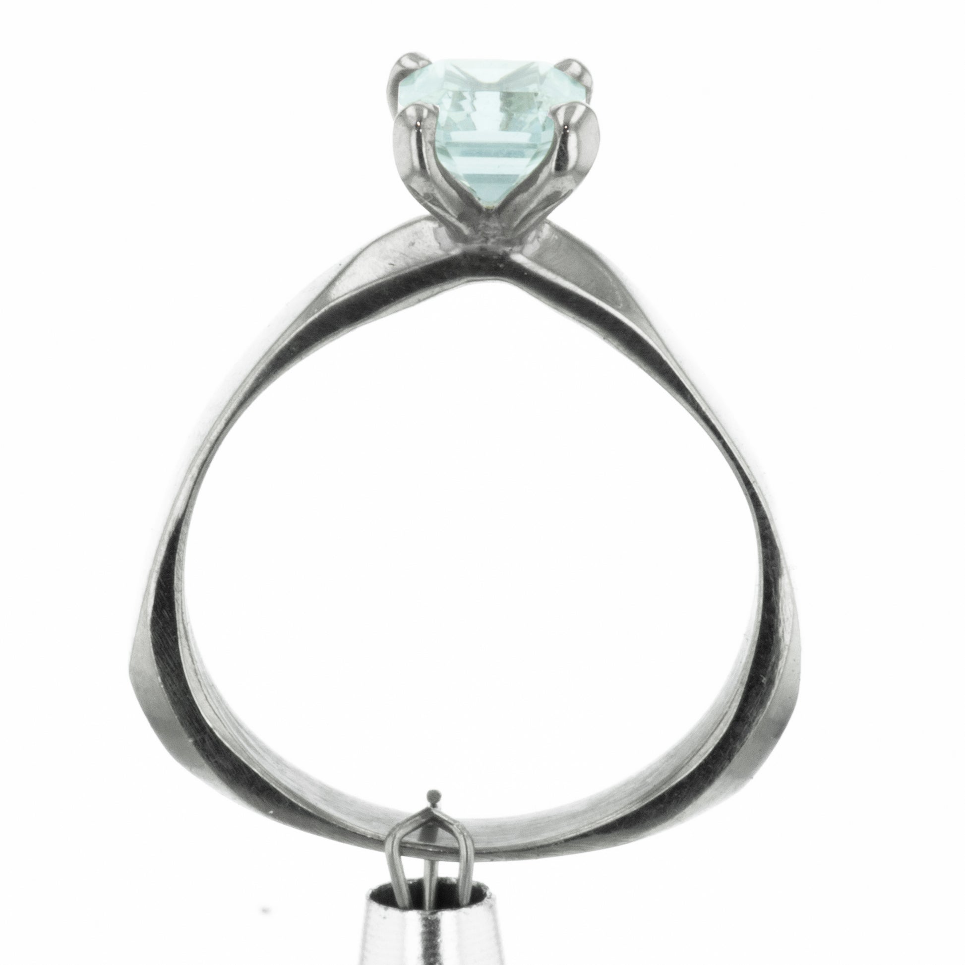 aquamarine ring made in UK