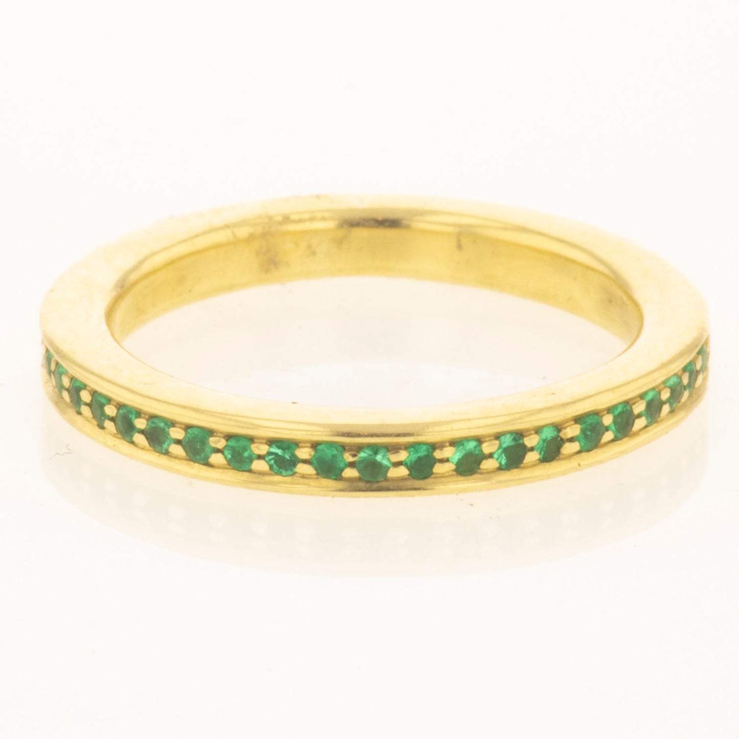 Emerald wedding band jewellery quarter
