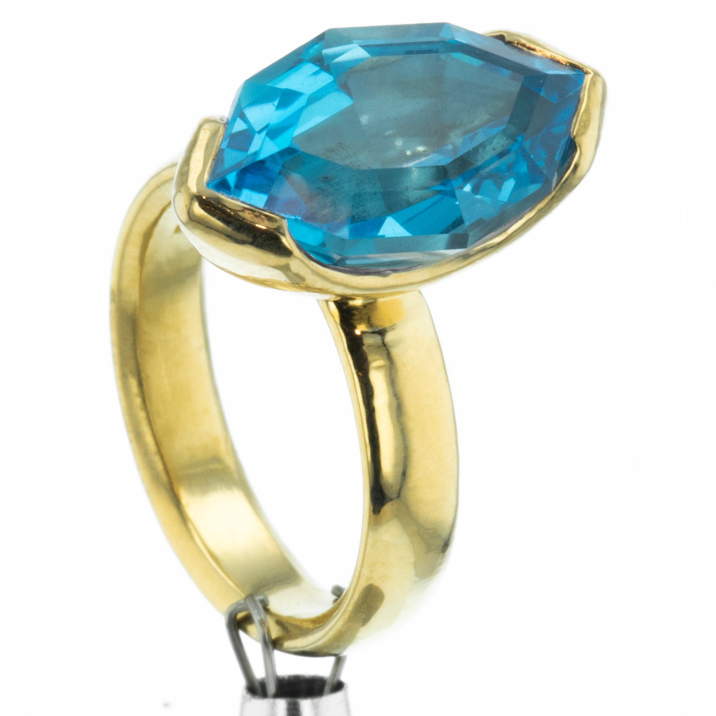 Marquise topaz ring