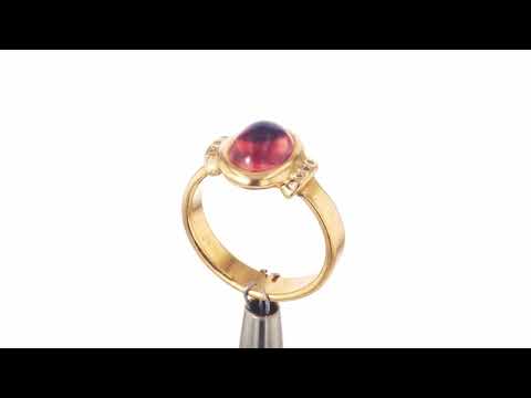 Zircon engagement ring