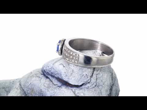 Blue sapphire ring 