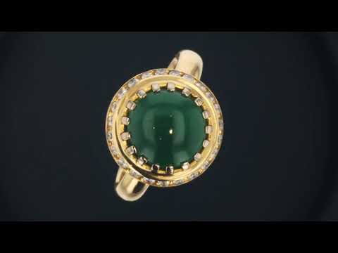Handmade jade ring