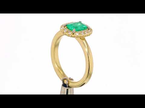 Buy emerald and diamond ring, Birmingham