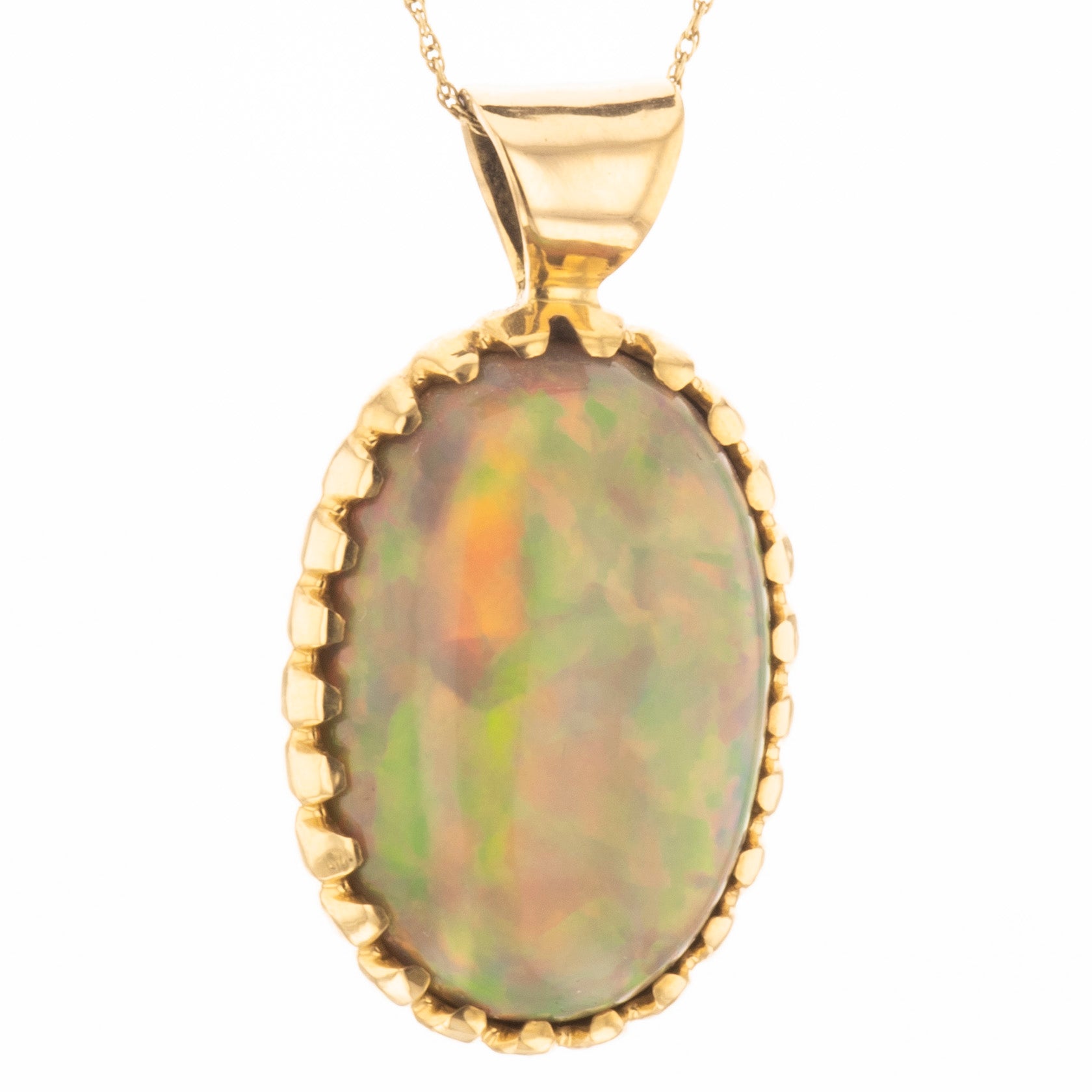 opal Ethiopian pendant
